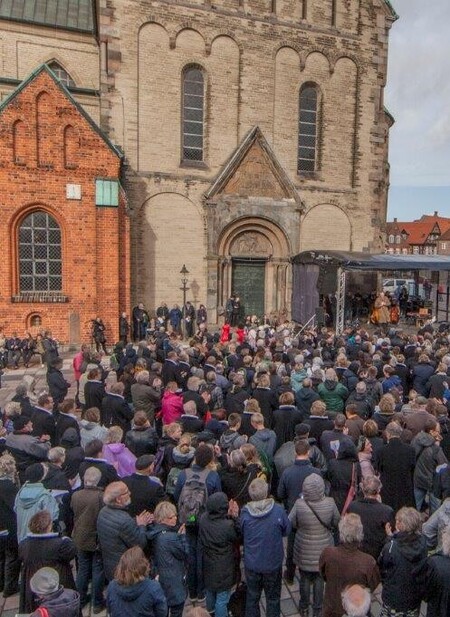 Billede af folkemøde